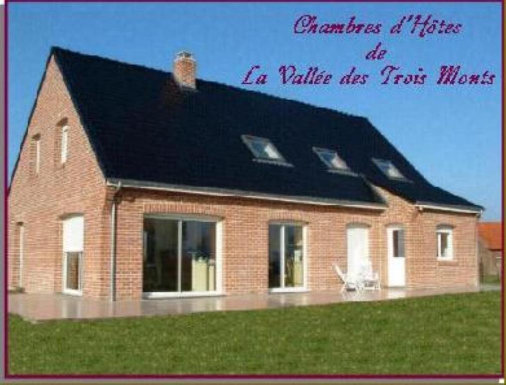 La Vallee Des Trois Monts Saint-Sylvestre-Cappel Luaran gambar