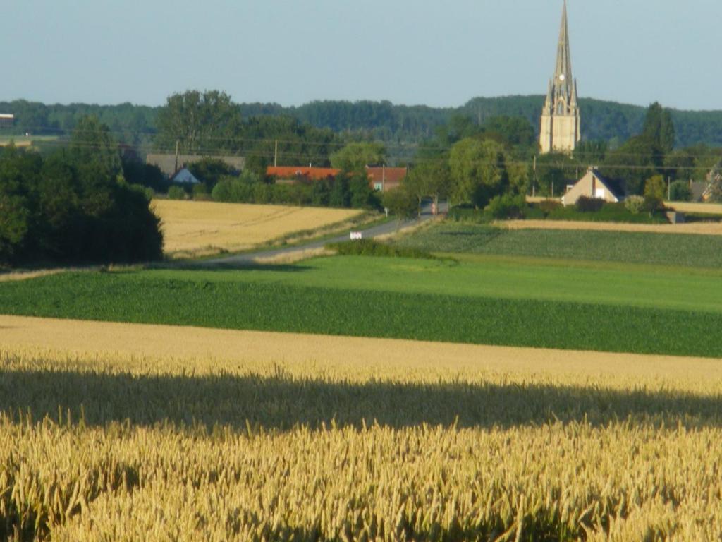 La Vallee Des Trois Monts Saint-Sylvestre-Cappel Luaran gambar